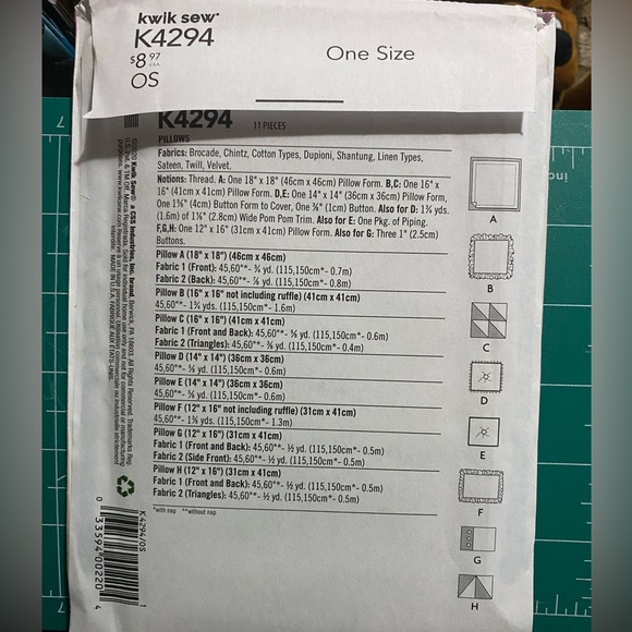 Sewing pattern - Picture 3 of 3